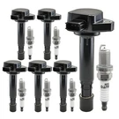 UF400 Ignition Coil Pack 12582000 And Iridium Spark Plugs Set Of 6 Fit For Ho.... Fixed Price $148.76.