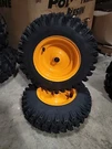 Set Of (2) 4.80-8 Husqvarna Ply Tires Wheels Kenda -dk. Fixed Price $40.45.