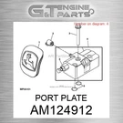 AM124912 Port Plate Fits John Deere (surplus Open Box). Fixed Price $285.95.