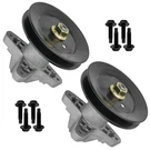 Caltric Spindle Assembly With Pulley For Troy-bilt RZT42 G42 Lawn Tractor. Fixed Price $50.00.