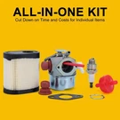 640350 Carburetor Kit For Toro 6.5HP Gts 22IN Recycler Lawnmower Tecumseh Engine. Fixed Price $12.58.