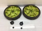 Ryobi RY401012VNM Rear Wheel Set With Caps & Nuts - Pack. Fixed Price $32.06.