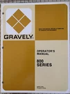 Gravely 800 Series Operator Manual Form 22454 (5/78) Original Nos Oem. Fixed Price $13.00.
