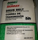 Arnold 490-500-0010 For Murray 30", 38", 40", 50" Tractors Deck Drive Belt. Fixed Price $15.85.