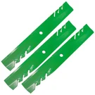 Caltric 17 7/8 Inch X 5/8" Circle Hole 52" Deck Gator Blade For Hustler. Fixed Price $45.00.