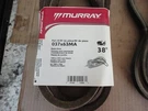One New Genuine Murray 37X63 Lawn Mower Belt Free Shipping. Fixed Price $18.00.