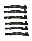 6PK 98-097 17-7/8" Mower Blade Fits Mtd 942-04056C 742-04056C-0637 50" Deck. Fixed Price $108.67.