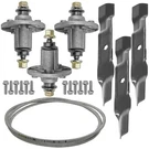 Caltric Deck Spindle Blade And Belt For John Deere LA145 LA155 LA165 X140 X165. Fixed Price $99.00.