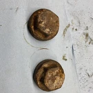 Vintage 1940 Oliver 60 Row Tractor Front Wheel Bearing Dust Cover Good Pair. Fixed Price $49.50.