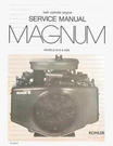 Kohler Magnum Twin Cylinder M18 M20 Service Manual Plus Bonuses Computer Cd. Fixed Price $9.97.