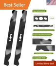 21'' Mower Blades For Murray, Hyper Tough - Sharp & Easy Install, Pack. Fixed Price $45.04.