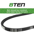 C-BLT-0244-810 Drive Belt Mtd Fits Cub Cadet 954-04208A 754-04208A. Fixed Price $16.99.