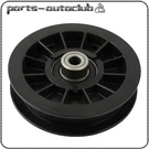 Flat Idler Pulley Fits Exmark 116-2456 Quest Pioneer Radius Series. Fixed Price $12.99.