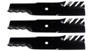 (3) Usa Mower Blades For Exmark 1-633482 1-633484 103-6584-S 36" 54" Deck. Fixed Price $44.99.
