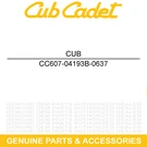 Cub Cadet 607-04193B-0637 Brake Pedal Assembly Powder Black Volunteer Wt Tracker. Fixed Price $96.98.