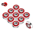 Xike 10 Pcs Flanged Ball Bearings Id 5/8" Od 1-3/8", Applicable For Lawn Mower. Fixed Price $11.66.
