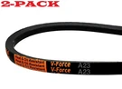 2-PACK! Mvp Industrial A23/4L250 V-force Premium V-belt 1/2" Width X 25" Length. Fixed Price $16.92.