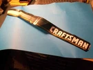 New Craftsman Hood Decal 532163991 Oem Wrinkled. Fixed Price $18.80.