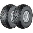 Durable 15X6.00-6 Tubeless Lawn Mower Tires: 4 Ply -round Performance. Fixed Price $120.78.