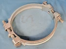 Dixon Double Bolt Clamp With Saddle M/n: 875 1360 Id: 7-5/8". Fixed Price $45.00.