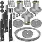 48" Deck Spindle Belt Blade Pulley For Husqvarna Z248F 539112170 539113425. Fixed Price $138.00.