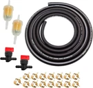 9.85 Foot 5/16 Inch Id Fuel Line Set WITH15 Pcs 2/5" Hose Clamps. Fixed Price $23.51.