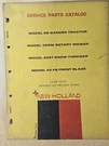 New Holland Service Parts Catalog, Models: S8, 36RM, 36ST, 42 Fb, Mowers,.... Fixed Price $34.97.