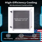 Fits New Holland TC35 TC40 All Models Row Cooling Aluminum Radiator 86402724. Fixed Price $168.99.