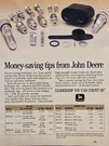 John Deere Money-saving Tips Hardware Hydraulic Parts Adapters Print 1987. Fixed Price $11.77.