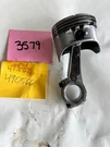 Piston And Connecting Rod Part #493262 Briggs & Stratton Engine 12F882-0 (#3579). Fixed Price $15.00.