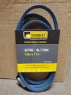 Sunbelt A75K Deck/drive Fractional Replacement 1/2"X 77" New. Fixed Price $11.99.