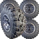 John Deere 620I 625I 825I Xuv Tire Wheel Rim 25X10-12 Maxxis Carnivore Rt 5/4.5. Fixed Price $1351.46.