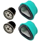 2PK Air Filter And Oil For John Deere GT225 LT133 LX255 Fits GY20574. Fixed Price $21.76.