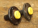 John Deere 345 Rear Axle Hubs (2) M131396 M127787. Fixed Price $159.99.