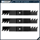 3 Mower Blades Cub Cadet 02005019-X Z-force L60 Inch Deck Mulching. Fixed Price $42.99.