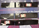 Oregon 492-727 Blades Fit Exmark 103-8396,109-6463-S,103-8244,103-8244-S SR2. Fixed Price $49.00.