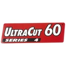 Exmark 116-0025 Ultracut 60 Series 4 Decal Lazer As Turf Tracer. Fixed Price $24.95.