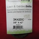 Dealers Choice Belt 3/8'' X 42'' Made With Kevlar. Fixed Price $9.99.