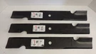 QTY-3 18" Rotary 15-3404, Notched Air-lift Blade, Fits Scag 482462,. Fixed Price $39.95.