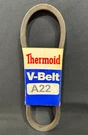 Nos Thermoid Prime Mover A22 V-belt 4L240 Replacement 1/2" X 24". Fixed Price $9.95.