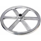 Chicago 600A 6" X 5/8" Die-cast V-grooved Pulley. Fixed Price $29.00.