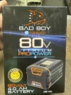 Bad Boy 80V Lithium Pro Power 4.0 Ah Battery For E-series Tools 288 Wh. Fixed Price $249.99.