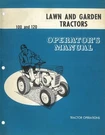 Owner's Operator's Manual Ford & Lawn Garden Tractor LGT100 LGT120. Fixed Price $17.50.