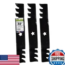Maxpower 561735XB Blade Commercial Mulching Set For 48 Cut Craftsman. Fixed Price $63.98.