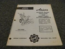 1979 Ariens 924000 Tractor Sno Thro 824001 824002 824003 Parts Catalog Manual Xz. Fixed Price $55.48.