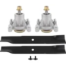 Deck Rebuild Kit For Hustler Raptor 52" -fits Spindle 604214 & Blade 603995. Fixed Price $46.49.