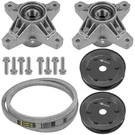 Caltric 42" Deck Spindle With Pulley & Belt For White Outdoor Z-16 53AC225G190. Fixed Price $71.00.