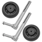 Caltric Rear Gauge Wheels & Arms Mower Deck For John Deere 2025R 2027R 2032R. Fixed Price $84.00.