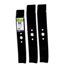 561540B 3 Blade Mulching Set For Many 46 In. Cut Mtd, Cub Cadet, Troy-bilt Mower. Fixed Price $42.24.