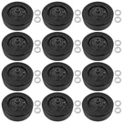 AM107558 62D" Deck Wheel For John Deere 2025R 2032R 2520 2720 2027R 2320. Fixed Price $165.00.